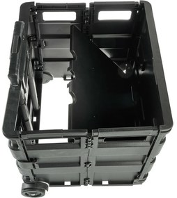 Keeeper Cărucior de cumpărături pliabil Olli 65 l Negru, 65 l