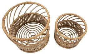 Ghivece decorative 2 buc. din metal ø 30 cm Panama – Mauro Ferretti