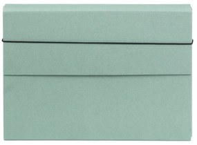 Organizator verde din carton Olof Canvas Paper Laminate – Bigso