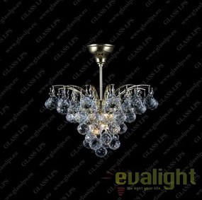 Plafoniera cristal Bohemia L17 555/04/4