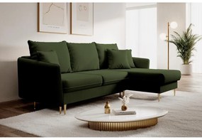 Colțar Vivaldio L  (verde + auriu). 1098872
