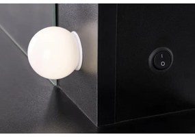 Masă de toaletă AMORIO neagră