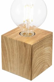 Veioza/Lampa de masa minimalista lemn LEONIE