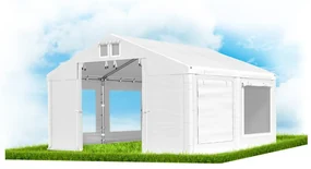 Cort de petrecere 4x4x2m Comfort PVC 560g cu plasă împotriva insectelor Summer