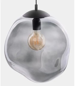 Lustră pe cablu SOL 1xE27/60W/230V neagră