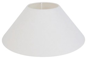 Abajur din in alb rotund înclinat 40/15/16