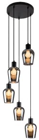 Lustra cu 5 pendule design modern Florian