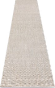 Covor, traversa SISAL SION A5165A Melanj țesute plate ecru / cremă