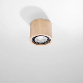 Plafonieră BASIC AR111 1xGU10/40W/230V lemn