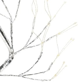 Aigostar - Decorațiune LED de Crăciun 108xLED/3xAA/8 funcții 45cm alb cald