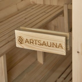 Vonkajšia sudová sauna Spitzbergen L dĺžka 190 cm priemer 190 cm (6 kW)
