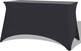 vidaXL Huse elastice pentru masă, antracit, 183 x 76 x 74 cm, antracit