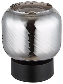 Lampa de masa sticla fumurie XIA pentru dormitor