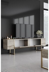 Mobilier living Luna set (Travertin + auriu) . 1102332