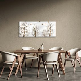 Tablou - Cerb lângă râu (120x50 cm)