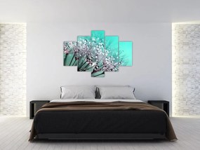 Tablou - planta cu rouă (150x105 cm)