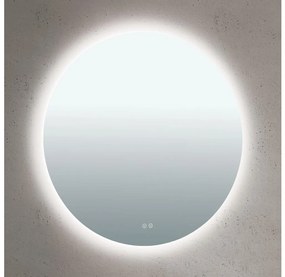 Orion - Oglindă FOCUS cu iluminare LED integrată, 27W, 230V, 3000/4200/6000K, Ø 80 cm, IP44
