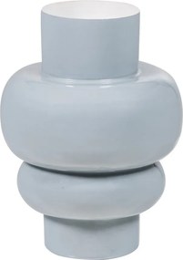 Vază gri deschis din metal (înălțime 27 cm) Auri – WOOOD