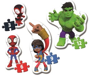 Omul Păianjen Spidey My First puzzle formă de bebeluș Clementoni