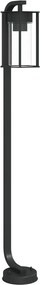 vidaXL Lampă exterioară de podea, negru, 100 cm, oțel inoxidabil