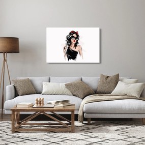 Tablou - Femeie de modă (90x60 cm)