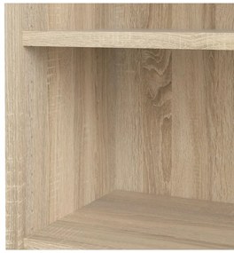 Dulap Modulo 89 x 40 x 186 cm, uși + sertare, stejar sonoma