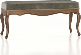 Băncuță lemn masiv, 113 × 43 × 52 cm - Vanilla