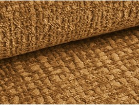 Colțar portocaliu extensibil/cu spațiu de depozitare Kalena – Makamii