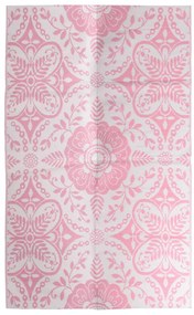 Covor de exterior, roz, 190x290 cm, PP Roz, 190 x 290 cm