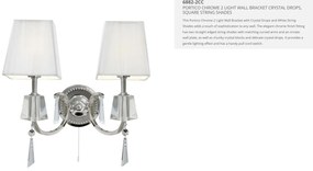 Aplica de perete eleganta design modern Portico 6882-2CC SRT