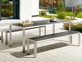 Set mobilier de grădină Narza (negru). 1081640