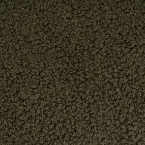 Pătură verde din sherpa 130x160 cm Sherpa Bouclé – Casa Selección