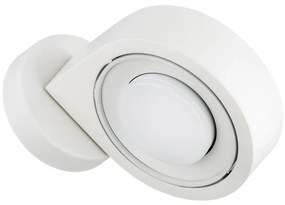 Aplica cu spot directionabil LOTUS 8897 alb crem