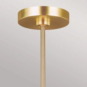 Lustră LED pe tijă Feiss FE-JAX10-BB JAX 10xG9/3W/230V auriu