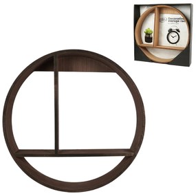 Polita decorativa de perete ACCENTS 37 cm - mai multe culori Culoare: Maro închis