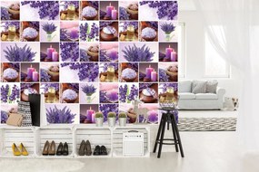 Fototapet - Lavanda - colaj (254x184 cm)