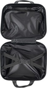 TraveLux Max valiză de mână mică cu capac dur 28x36x16 cm negru