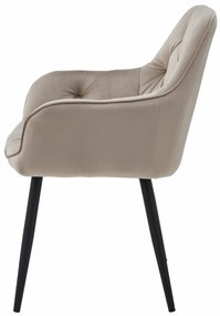 Scaun de masa JORK VELVET, bej