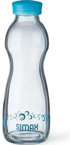 Simax 10080 Sticlă de băut cu capac din plasticSticlă pură 0,5 l