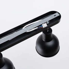 Spot Sollux SL.1317 ELBA 2xE27/15W/230V negru