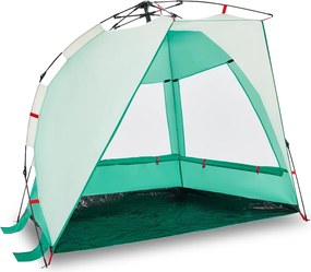 vidaXL Cort camping 2 persoane verde marin impermeabil setare rapidă