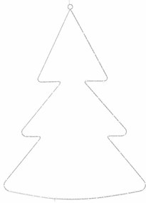 Decorațiune luminoasă de Crăciun albă suspendată Liva – Sirius