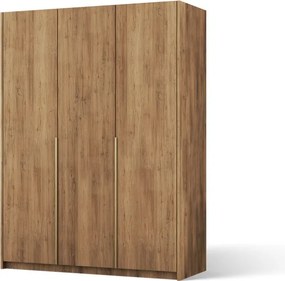 Dulap Bregma III Hinged – 148x58x204 cm – Stejar Artisan – Bregma III Hinged Dulap – Varianta 2