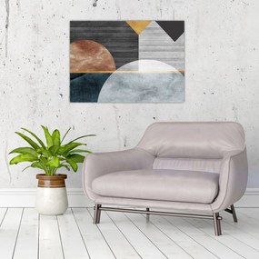 Tablou - Forme și texturi (70x50 cm)