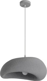 BRILAGI - Lustră suspendată pe cablu WABI SABI 1xE27/60W/230V Ø 40 cm gri