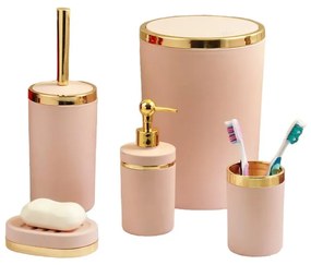 Set de accesorii de baie roz – Oyo Concept