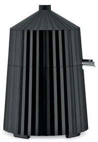 Storcător de citrice electric Plisse, negru, diam. 18,5 cm - Alessi