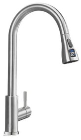 Robinet S100, Afisaj Digital Al Temperaturii, Culoare Silver