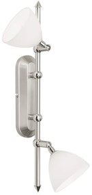 Aplica de perete sau tavan design modern OPALDESIGN 2L, satin