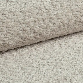 Pat matrimonial bej tapițat cu spațiu de depozitare cu somieră 160x200 cm Mount – Micadoni